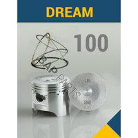 🛵【BỘ PISTON DREAM 100】trái piston GN5, phụ tùng xe máy BAP