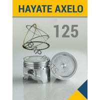🛵【BỘ PISTON HAYATE 125】 phù hợp xe Suzuki AXELO, phụ tùng xe máy BAP