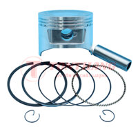 Bộ piston máy xăng GX120 60.25mm cos 1 pít tông bạc séc măng