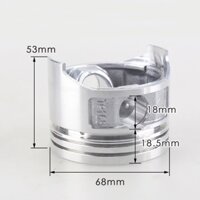 Bộ Piston máy xăng gx160 5.5hp 168