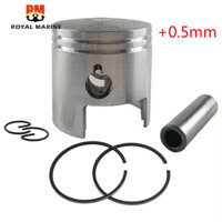 Bộ pít-tông 351-0004-0 (0,5Mm O / s) cho động cơ thuyền Tohatsu 9.9HP 15HP M15B2 M15C M9.9B2 M9.9C vòng piston 350-00014-0