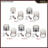 Bộ Pít Tông Tiêu Chuẩn Cho Honda ST50 Z50R ZB50 CRF50F XR50R C50 85-12 Bộ vòng ghim Piston STD / + 0,25 / + 0,50 / + 0,75 / + 1,00