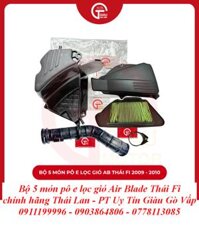 Bộ Pô E Lọc Gió Air Blade Thái Fi 2009 - 2010 Chính Hãng Thái Lan