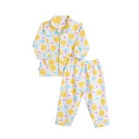 Bộ Pyjamas dài bé gái bông ngẫu nhiên BA0263 HELLO B&B- HELLO BB