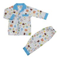 Bộ pyjamas tay dài cotton xịn sò cho bé trai