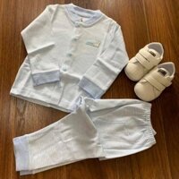 Bộ QA dài cài. kẻ nhỏ sz 6-9m và 9-12m. Gía 185k =>169k