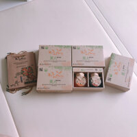 Bộ quà tặng 2 món trà lỏng Jeju Fiber Petite, Trà Hallabong 200g + Trà Omija 200g, 1 Bộ