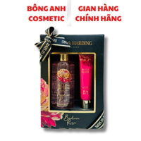Bộ quà tặng 2 món xịt thơm và son Baylis & Harding Boudoire Rose - -