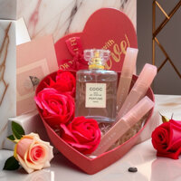 Bộ quà tặng 20/10, 8/3 son nước hoa, quà sinh nhật, giáng sinh, kỉ niệm, quà valentine 14/2, quà tặng người yêu ý nghĩa
