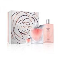 Bộ quà tặng 8/3 Set Nước hoa Lancome La Vie Est Belle EDP 100ml + 4ml & Body Lotion 200ml
