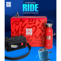 BỘ QUÀ TẶNG Alpha Works: Bình nước giữ nhiệt + Túi đeo chéo + móc khóa