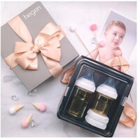 Bộ quà tặng bình sữa cho bé Hegen Basic stater kit, set quà tặng đồ sơ sinh