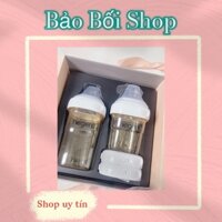 Bộ quà tặng Hegen Basic gồm 1 bình 150ml + 1 bình 240ml và 2 nắp trữ sữa