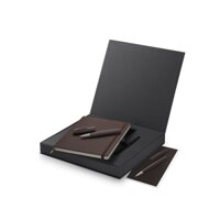 Bộ quà tặng Lamy - Sổ Notebook A5 + Bút máy LAMY 2000 Brown (55 Years Edition)