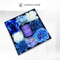 Bộ Quà Tặng Nến Thơm Lavender Dreams [A] Harmony Home: Hương Nhập Khẩu150g, sáp tự nhiên