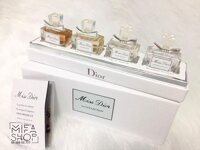 Bộ quà tặng nước hoa dior miss dior 4 chai mini 5ml