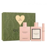 Bộ Quà Tặng Nước Hoa Gucci Bloom ( 100ML + 7.4ML + 100ML)