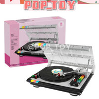 Bộ quà tặng Soundwave cổ điển | Mô hình máy nghe nhạc cổ điển có giá đỡ hiển thị cho những người yêu thích âm nhạc