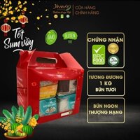 Bộ Quà Tết 2023 - Bún Gạo Khô Jimmy Food - Tết Sum Vầy