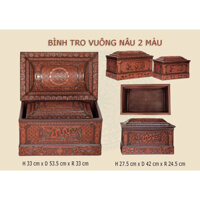 Bộ quách tiểu gốm sành cao cấp(kích thước trong mô tả sp)