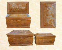 Bộ Quách Tiểu Gốm tráng men - Họa tiết Long Chầu Nguyệt HH12