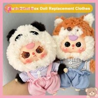 Bộ quần áo 20cm Baby Three V3 thế hệ thứ ba (Chỉ quần áo)Quần hồng+áo sơ mi ,Bộ Bloomers sọc trắng xám  Labubu Quần Áo Búp Bê Phụ Kiện