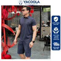 Bộ quần áo Adidas nam mùa hè cao cấp thun lạnh co giãn thấm hút mồ hôi Yacoola YD5-0031 Bộ áo quần thể thao mùa hè 2025