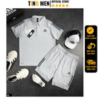 Bộ quần áo Adidas nam mùa hè cao cấp thun lạnh co giãn thấm hút mồ hôi Tinomen TH5-636 Bộ áo quần thể thao mùa hè 2025