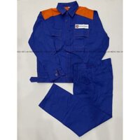 Bộ quần áo bảo hộ lao động PETROLIMEX – Chất liệu kaki bền đẹp, chuẩn an toàn