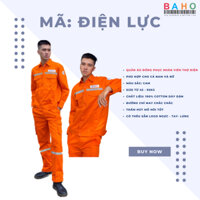 BỘ QUẦN ÁO BẢO HỘ NGÀNH ĐIỆN LỰC CHUẨN - CHẤT LƯỢNG CAO - ĐỦ LOGO 3 MIỀN NPC + NPC + CPC - MẪU ĐẸP 2022 CÓ LOGO