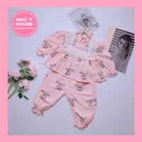 Bộ quần áo bé gái dài tay thu đông🍭 [FREESHIP TOÀN QUỐC]🍭 NHƯ Ý HOUSE'S- hàng thiết kế cao cấp VNXK