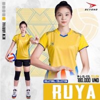Bộ Quần Áo Bóng Chuyền Nữ Beyono Ruya – Vàng