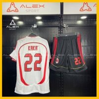 Bộ Quần Áo Bóng Đá AC Trắng 2007 BẢN ĐẸP - Alex Sport