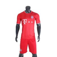 Bộ quần áo bóng đá câu lạc bộ quần áo đá banh đội tuyển Bayern đỏ các mẫu mới nhất 2020/2021 thun lạnh cao