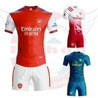 Bộ quần áo bóng đá câu lạc bộ Arsenal 2021 - Áo bóng đá CLB ngoại hạng Anh - Bộ đồ bóng đá đẹp SIÊU HOT