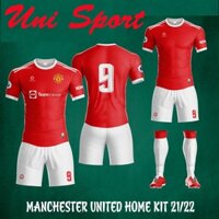 Bộ quần áo bóng đá câu lạc bộ Manchester United - Áo bóng đá CLB MU ngoại hạng Anh dài tay - Bộ đồ bóng đá đẹp HOT