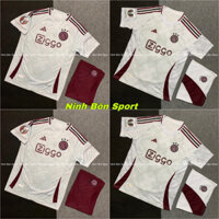 Bộ Quần Áo Bóng Đá CLB Ajax Amsterdam Sân Khách 24/25 - Vải Polyester Thái Cao Cấp
