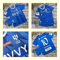 Bộ Quần Áo bóng đá CLB ALL HILA - NEYMAR JR 24/25  - Vải Polyeste Gai Thái Chuẩn Thi Đấu