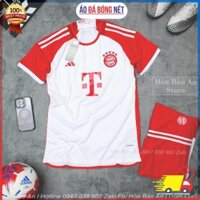 Bộ Quần Áo Bóng Đá CLB Bayern Munich Sân Khách 2023 Màu Trắng - Áo Đá Banh bayern Đẹp D