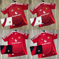 Bộ Quần Áo Bóng Đá CLB Manchester United Sân Nhà Mùa Giải 2024/2025 - Vải Polyester Thái