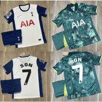 Bộ Quần Áo Bóng Đá CLB Tottenham Sân Nhà Màu 24/25 - Áo Đá Banh CLB Tottenham 24/25 - Vải Polyester Gai Thái
