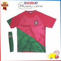 Bộ quần áo bóng đá đồ đá banh đội tuyển Bồ Đào Nha .