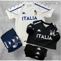 Bộ Quần Áo Bóng Đá Đt Italia/ ý 2000 - Vải Mè Thái Đẹp