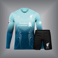Bộ quần áo bóng đá Liverpool ngọc Dài TAY EROS DT03