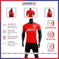 Bộ Quần Áo Bóng Đá Sân Nhà Các CLB MU, MC, Arsenal, Chelsea, Real, Barca Mẫu Mới Hàng Thái