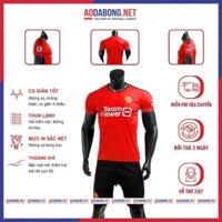 Bộ Quần Áo Bóng Đá Sân Nhà Các CLB MU, MC, Arsenal, Chelsea, Real, Barca Mẫu Mới Hàng Thái T