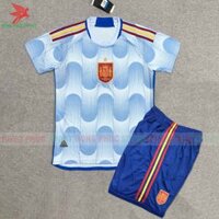 Bộ quần áo bóng đá Tây Ban Nha World Cup 2022 Sân Khách – Hàng Thailand