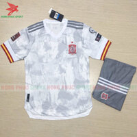 Bộ quần áo bóng đá Tây Ban Nha World Cup 2022 Trắng Xám – Hàng Thailand