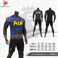 Bộ quần áo bóng đá Tottenham 2021 2022 sân khách – Thun lạnh cao cấp