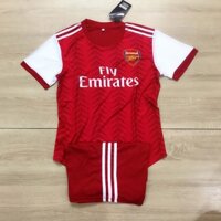 Bộ Quần Áo Bóng Đá Trẻ Em Arsenal Thun Lạnh Cao Cấp - Bộ Đồ Đá Banh Cực Chất Màu Đỏ 🔥